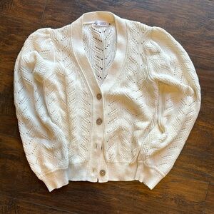 Carve Designs white Cardigan